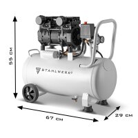 Compressore daria STAHLWERK ST 310 Pro 30 L, 10 bar