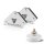 STAHLWERK White Edition Set: casco di saldatura ST-950XW, porta torcia, 4 angoli di saldatura magnetici 9lbs/4kg