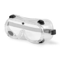 STAHLWERK set di protezione combinato di 4 pezzi KS-2 con protezione delludito, occhiali a cesto, schermo facciale e guanti protettivi per un lavoro sicuro